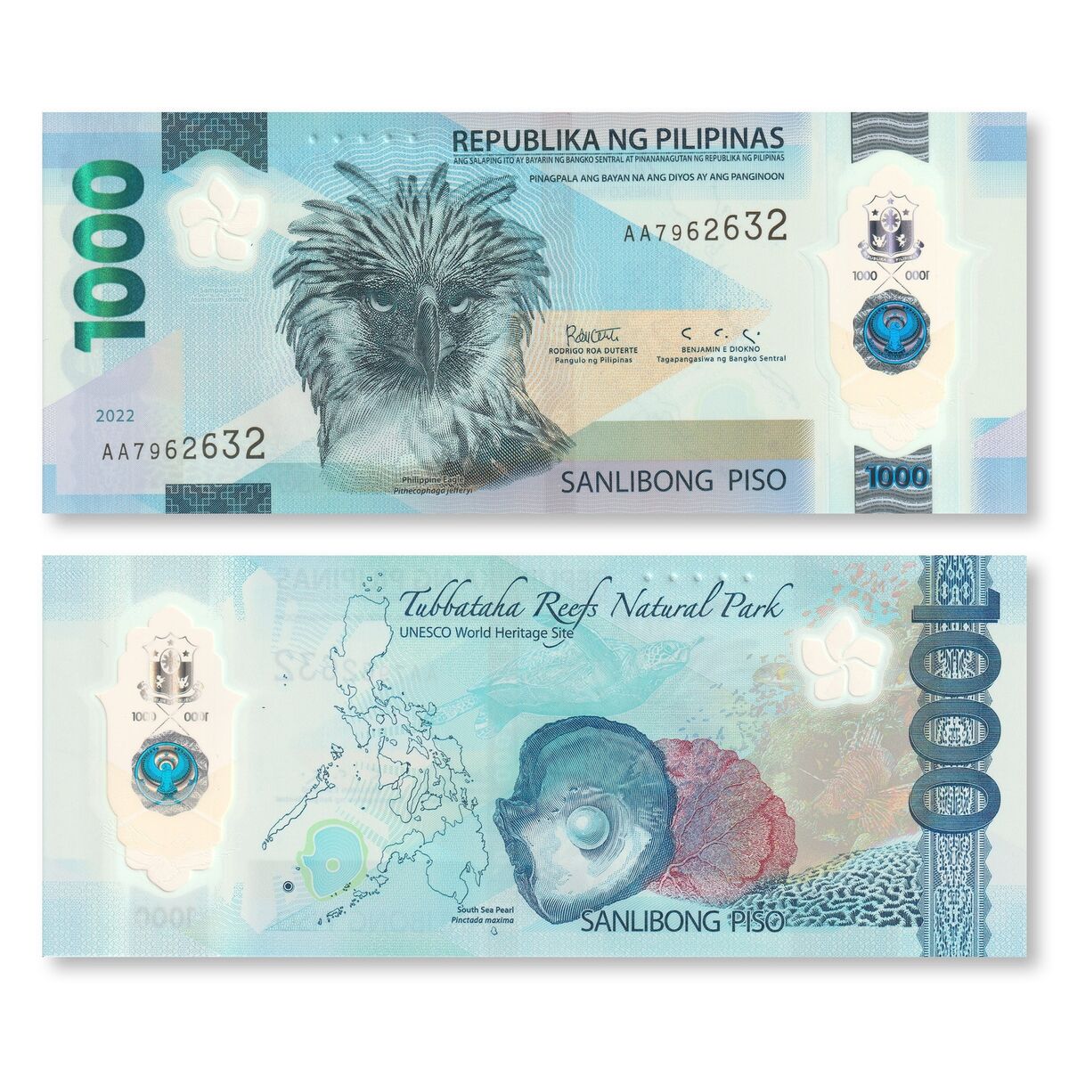 Philipines 1000 Peso Bank Note